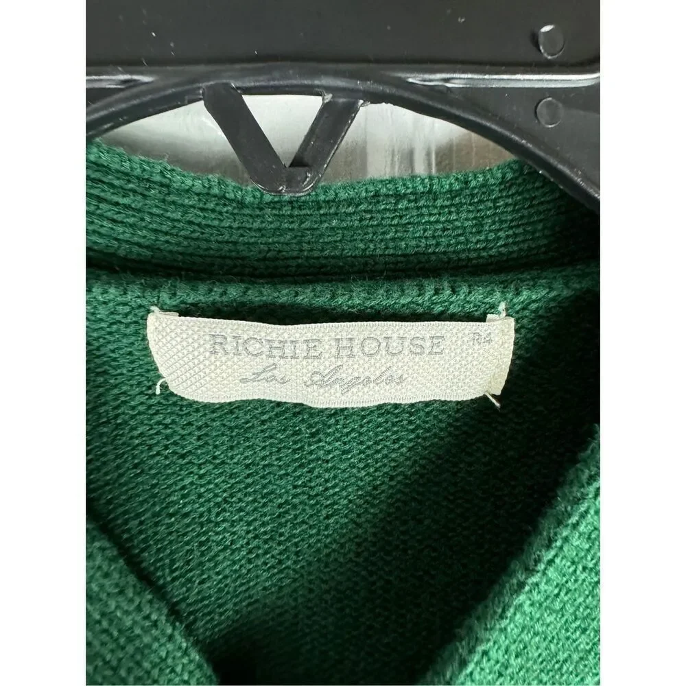 NWOT Richie House Boys Cardigan Sweater Size R4